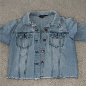 Distressed Denim Jacket
